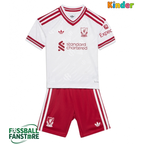 Liverpool Jeremie Frimpong #30 Replik Auswärtstrikot Kinder 2026-27 Kurzarm (+ Kurze Hosen)